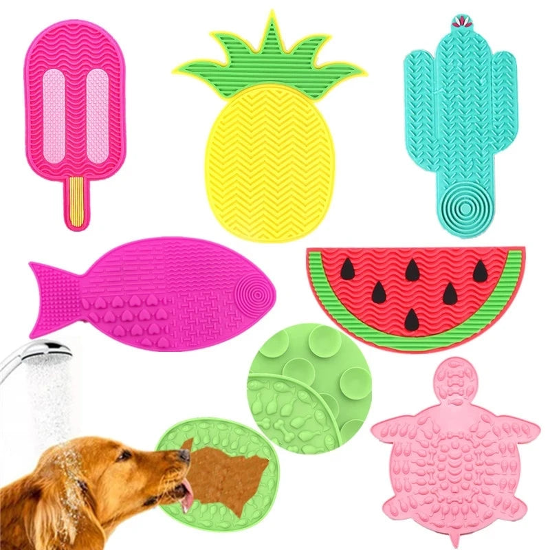 Pet Cat and Dog Slow Food Bowl, Anti-choking , Non-slip, Multiple Colors and Shapes