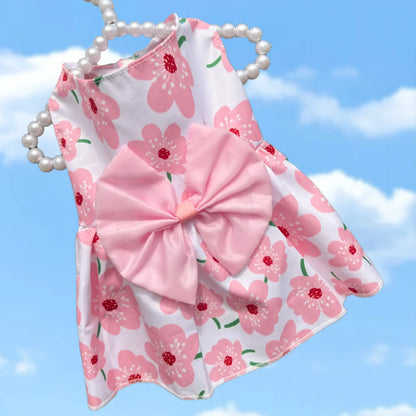 Dog Princess Dress,  Cute Printed Bow Lace,  Dog Dresses for Small, Medium, Puppies... Poodle , Chihuahua