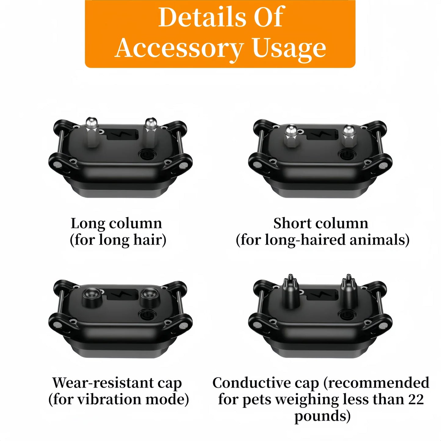 Waterproof Dog Bark Collar, Rechargeable Anti-Bark Collar For Dogs,  Stop Barking, Dogs with Vibration Training Collar,  For Small, or Medium Dogs