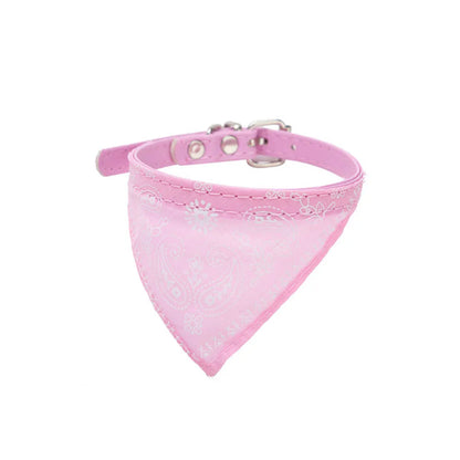 Adjustable Cute Printed Bandana Cat