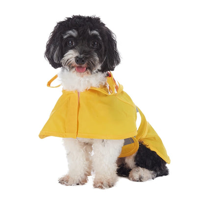 Fashionable Reflective Pet Dog Raincoat ,Hooded ,Waterproof Jacket for Big Dogs