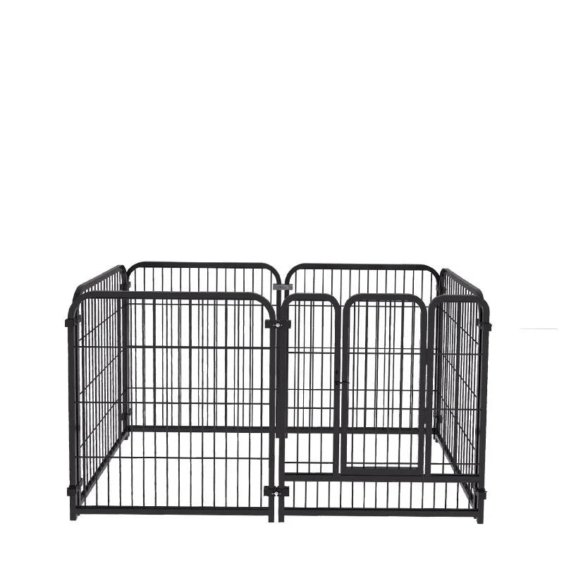 4/6 Panels Dog Fence, Playpen Foldable, Puppy Exercise Kennel , Heavy Duty Cage for Dogs, Cats, Rabbits or any medium size pet.