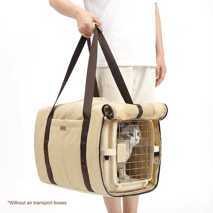 Lightweight Cat Carrier Breathable Mesh & Comfortable Strap, Pet Tote Bag for Small Dogs, Cats and Puppies