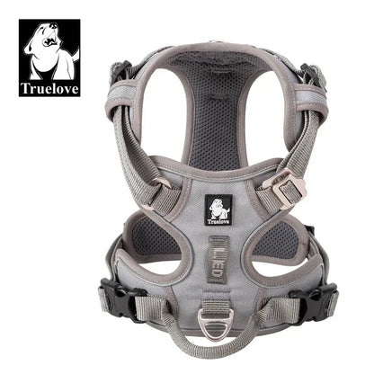 Truelove Pet Explosion-proof Dog Harness, Camouflage, Reflective Nylon Special Edition and Upgrade Version Easy to Adjust