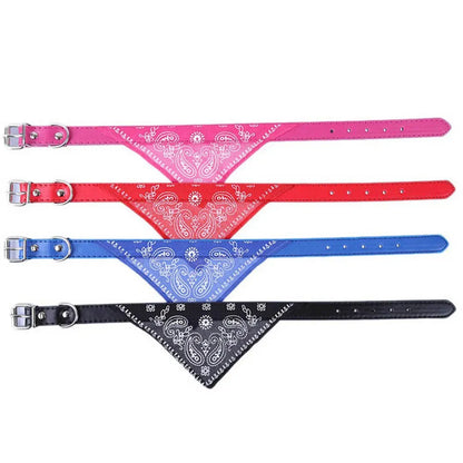 Adjustable Cute Printed Bandana Cat