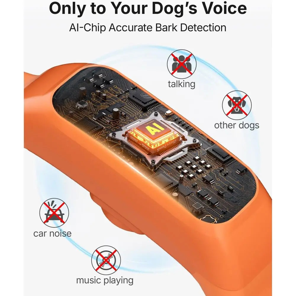 Anti Bark Collar for Small, Medium and Large Dogs, Vibrating No Shock, Rechargeable