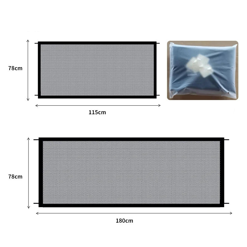 Pet Dog Barrier Fences With 4Pcs Hook, Pet Isolated Network,