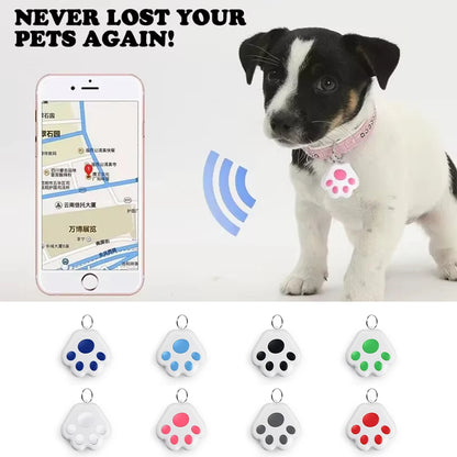 Dog Paw Mini GPS Tracker Cats, Dogs, Children, Elderly, Anti Lost Device, Intelligent Tracking Locator.