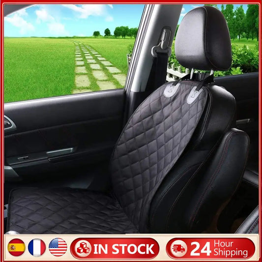 Dog Car Front Seat Cover Waterproof, Non-Slip Pet Cat and Dog Carrier, Folding Pet Carrier Seat Cover for Cars Trucks SUV