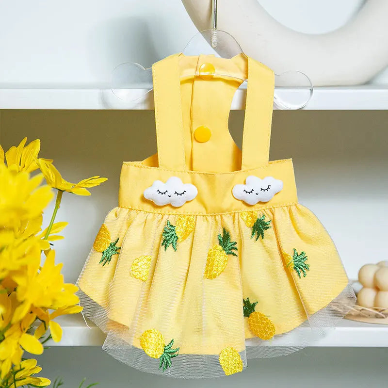 Cute Dog Princess Summer Dress, Poodle, Chihuahua Dog Clothes