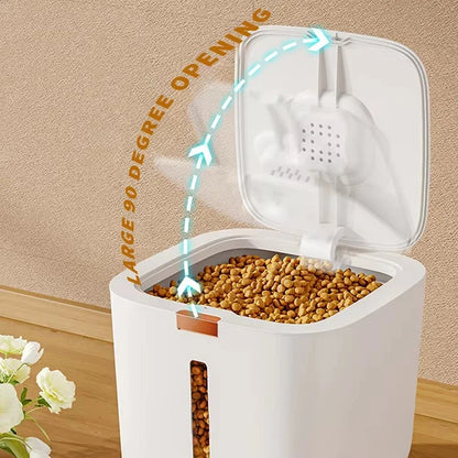 Pet food storage barrel , food sealed moisture-proof