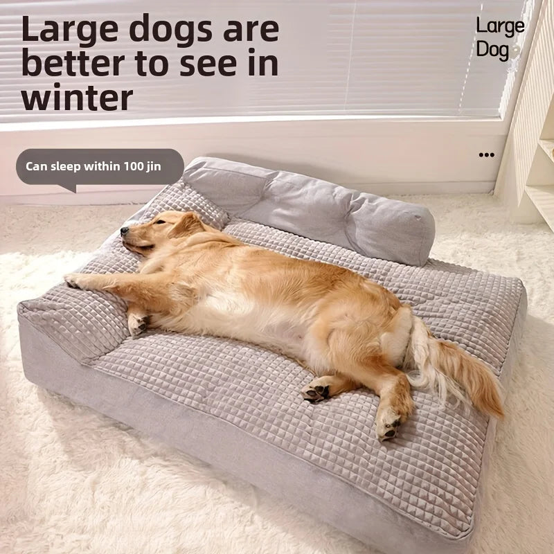 New Cat or Dog Pet Bed, Non-Slip, Washable, Soft  Cushion