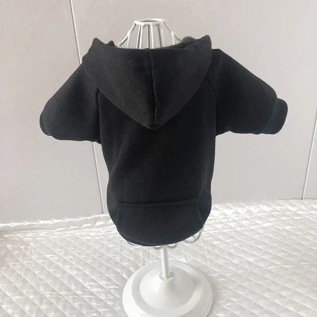 Cozy Pet Clothes with Pocket, Dog Hoodies For Small Dogs,  All Season Knit Cat Clothes