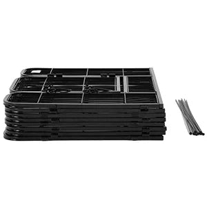 Dog Playpen | 40 Inch, 8 Panels | Heavy Duty Metal Pet Exercise Pen | Indoor Outdoor Fence Panels | Rust-Resistant, Removable