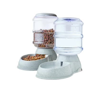 Automatic Water Dispenser Large Capacity, Pet Feeder Small Dog or CatFood Bowl