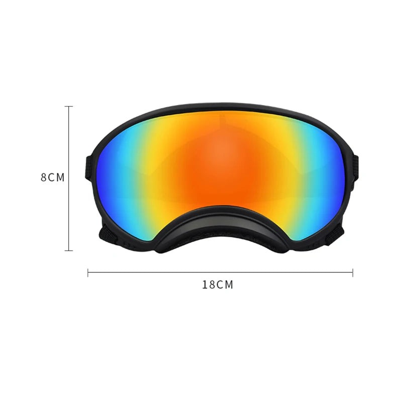 Dog Goggles Anti-UV, Sun Glasses, Eyewear Protection Adjustable and Windproof