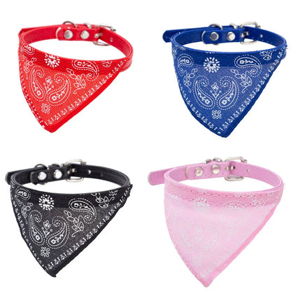 Adjustable Cute Printed Bandana Cat