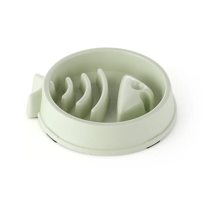 Pet Cat and Dog Slow Food Bowl, Anti-choking , Non-slip, Multiple Colors and Shapes