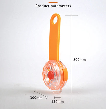 LED Pet Dog and Cat Collar Pendant for Night Safety ,Waterproof ,Flashing Harness With Light