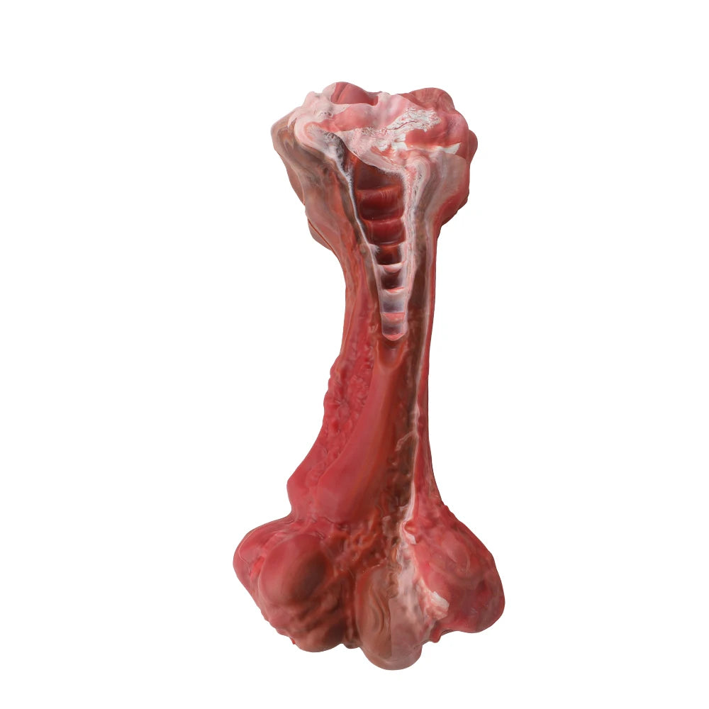 MASBRILL Dog Toys Aggressive Chewers, Large Dogs Bone-Shaped Indestructible Nylon Interactive Dog Toy, Teeth Cleaning