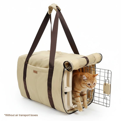 Lightweight Cat Carrier Breathable Mesh & Comfortable Strap, Pet Tote Bag for Small Dogs, Cats and Puppies