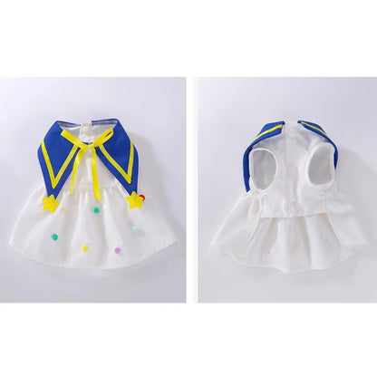Cute Dog Princess Summer Dress, Poodle, Chihuahua Dog Clothes
