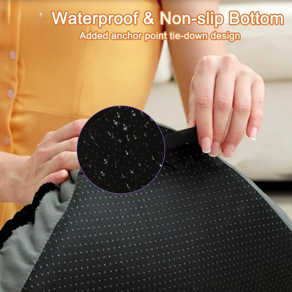 XL Dog Beds, Large Pet Bed for Crate, Washable Plush Dog Mat for Cages, NonSlip Crate Pad for Outdoor or Indoor Car Use
