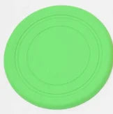 Soft Silicone Flying Saucer, Dog Chew Toy, Training Frisbee, Bite-Resistant