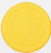 Soft Silicone Flying Saucer, Dog Chew Toy, Training Frisbee, Bite-Resistant