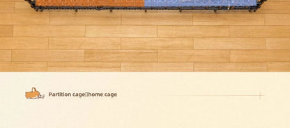 Dog Cage Small Indoor Folding with Toilet Teddy Bigbear, Medium Dog ,Corgi Border, Pet Kennel , House Kennel ,Pets House, Pet Fence