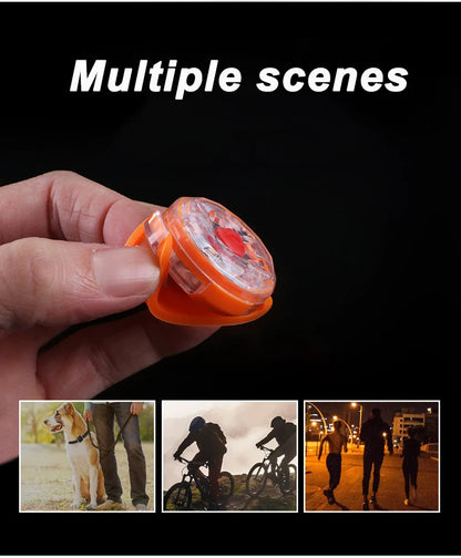 LED Pet Dog and Cat Collar Pendant for Night Safety ,Waterproof ,Flashing Harness With Light