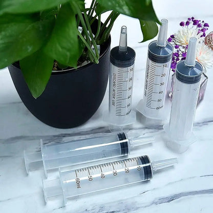 60ml Measuring Syringe, Without Needle, Watering tool