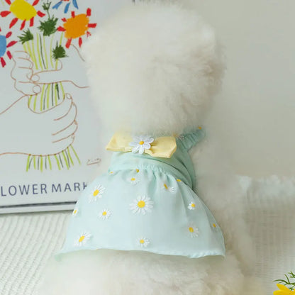 Cute Dog Princess Summer Dress, Poodle, Chihuahua Dog Clothes