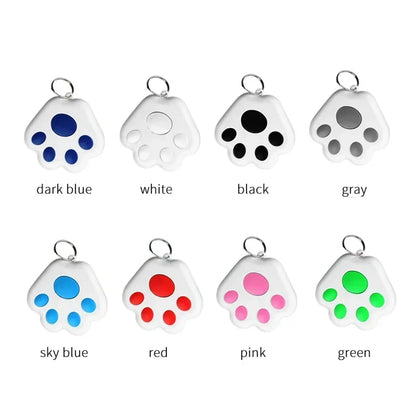 Dog Paw Mini GPS Tracker Cats, Dogs, Children, Elderly, Anti Lost Device, Intelligent Tracking Locator.