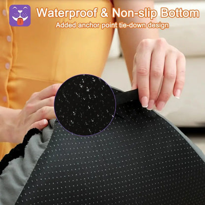 XL Dog Beds, Large Pet Bed for Crate, Washable Plush Dog Mat for Cages, NonSlip Crate Pad for Outdoor or Indoor Car Use