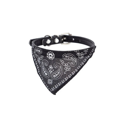 Adjustable Cute Printed Bandana Cat