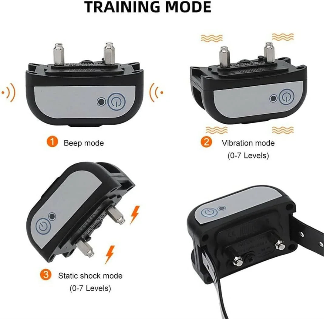 Wireless Dog Fence Electric Pet Containment System, Shock Collars For 3 Dogs Adjustable Range