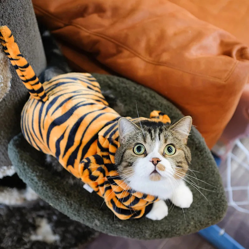 Soft Warm Fleece Dogs Jumpsuits with Hoodies, Pet Clothing for Small Dogs, Puppies and Cats