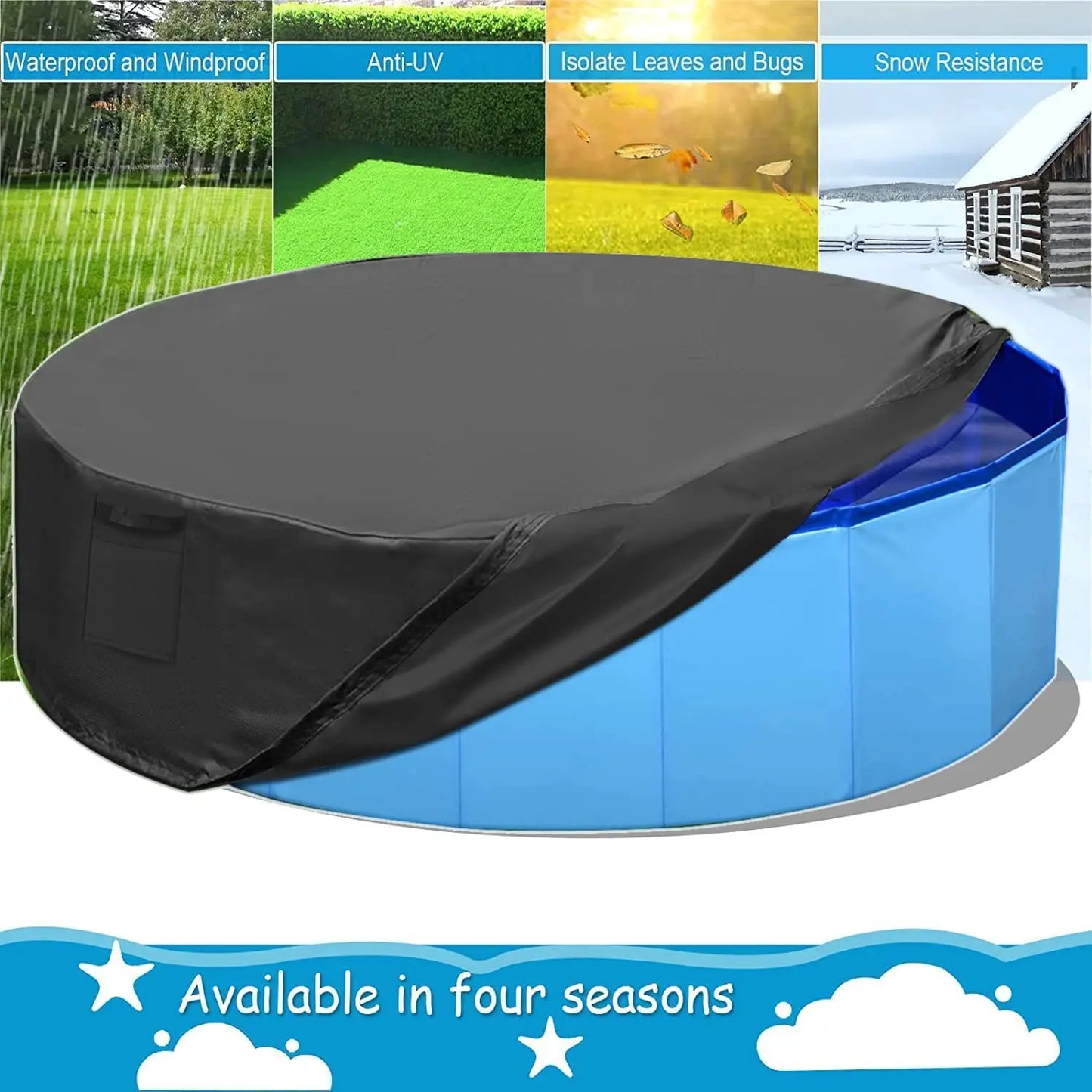 Dog Swimming Pool, Scratch Resistance, for Large Dogs