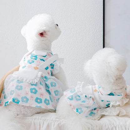 Cute Dog Princess Summer Dress, Poodle, Chihuahua Dog Clothes
