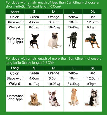 Cat or Dog Hair Removal Comb