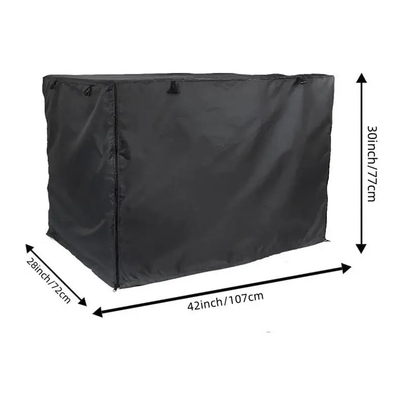 Wire Dog Crate with Cover, Double Door, Cover 42 Inches Heavy Duty Oxford Fabric